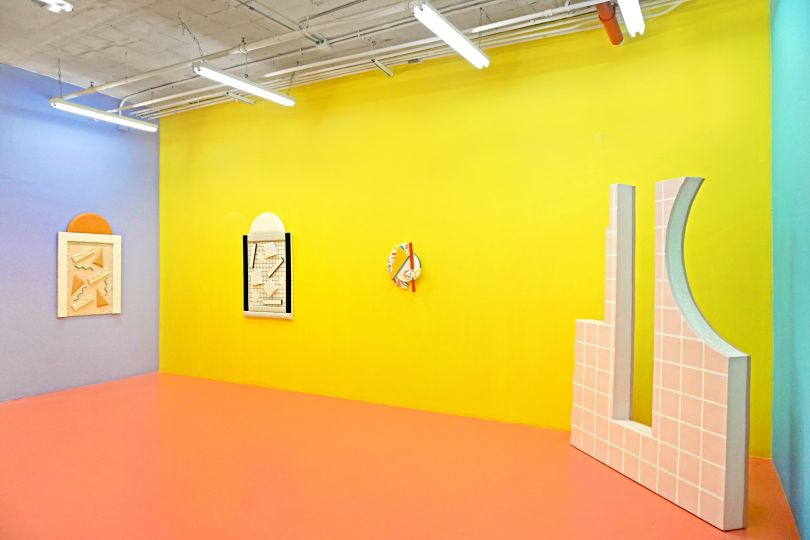 Installation view of Leah Guadagnoli: I Just Want to See You Underwater on view at VICTORI + MO June 8- July 22, 2018. Courtesy of the artist and VICTORI + MO