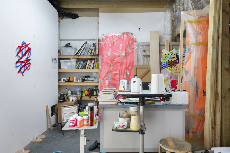 Ralph Anderson's studio