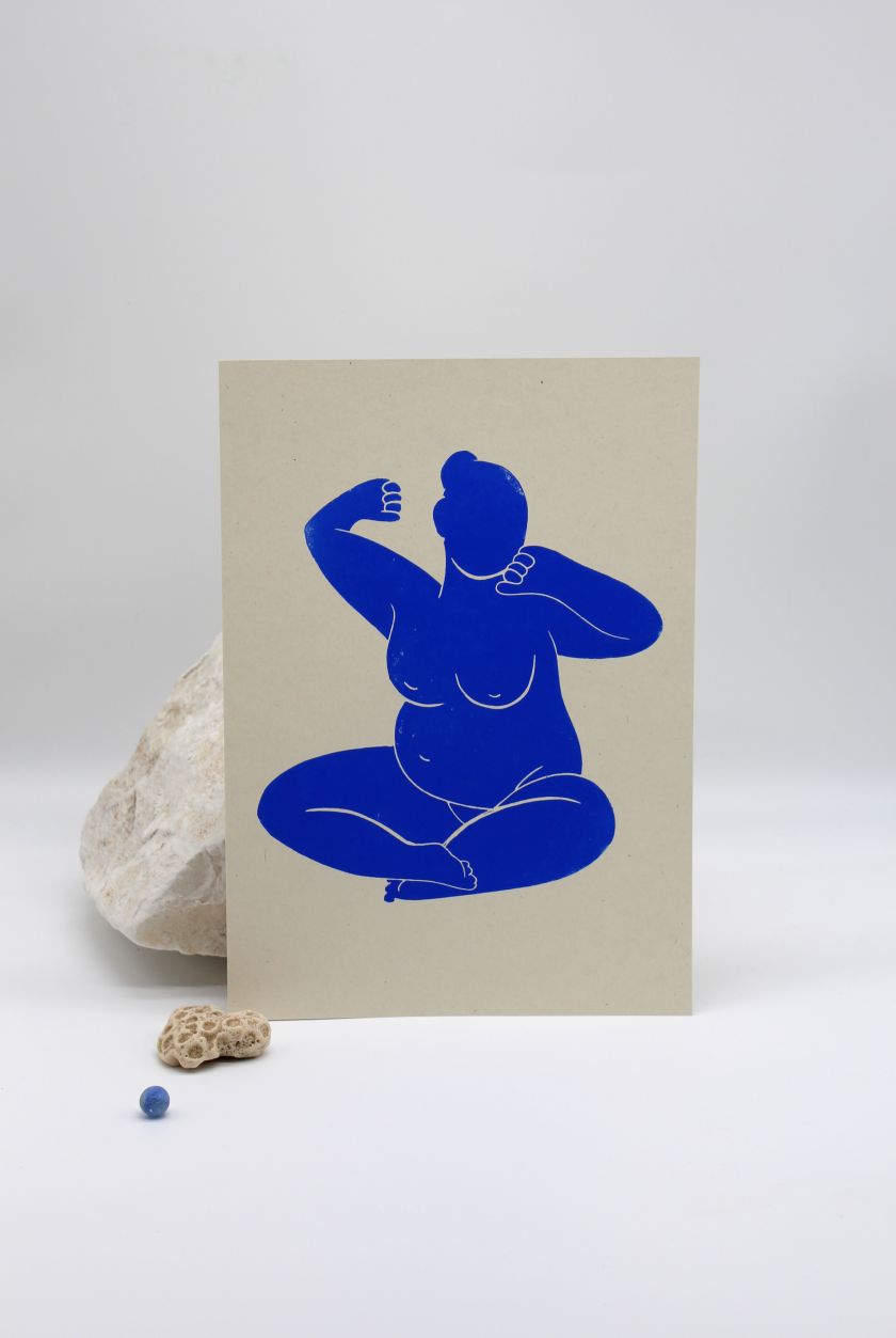 Tattoo artist Martha Smith transfers her mark making skills to beautiful linocut prints