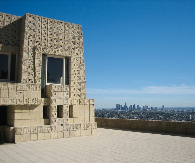 Ennis House, Los Angeles, California, USA, 1924, Frank Lloyd Wright. Picture credit: Vanessa Crawford
