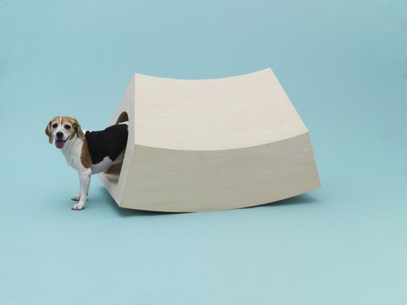 Beagle House Interactive Dog House by MVRDV for Beagle. Photo: Hiroshi Yoda.