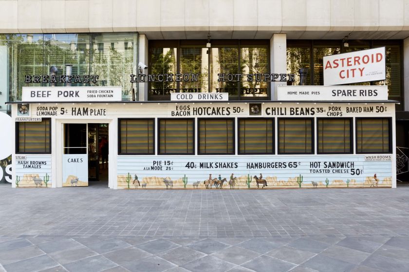 Experience the world of Wes Anderson's Asteroid City in immersive London exhibition