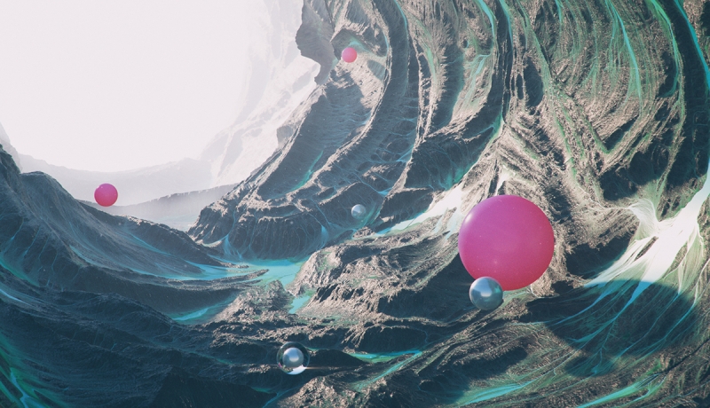 Filip Hodas digital renderings conjure surreal landscapes 