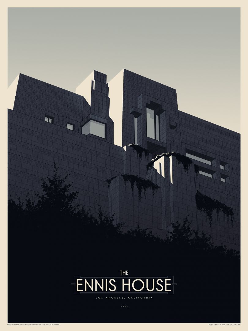 The Ennis House © Phantom City Creative