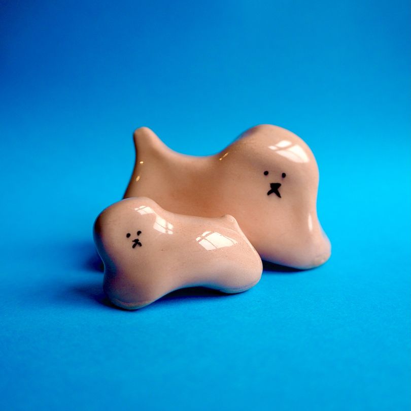 Ceramic Adopt A Dog, 2020 © Scotty Gillespie