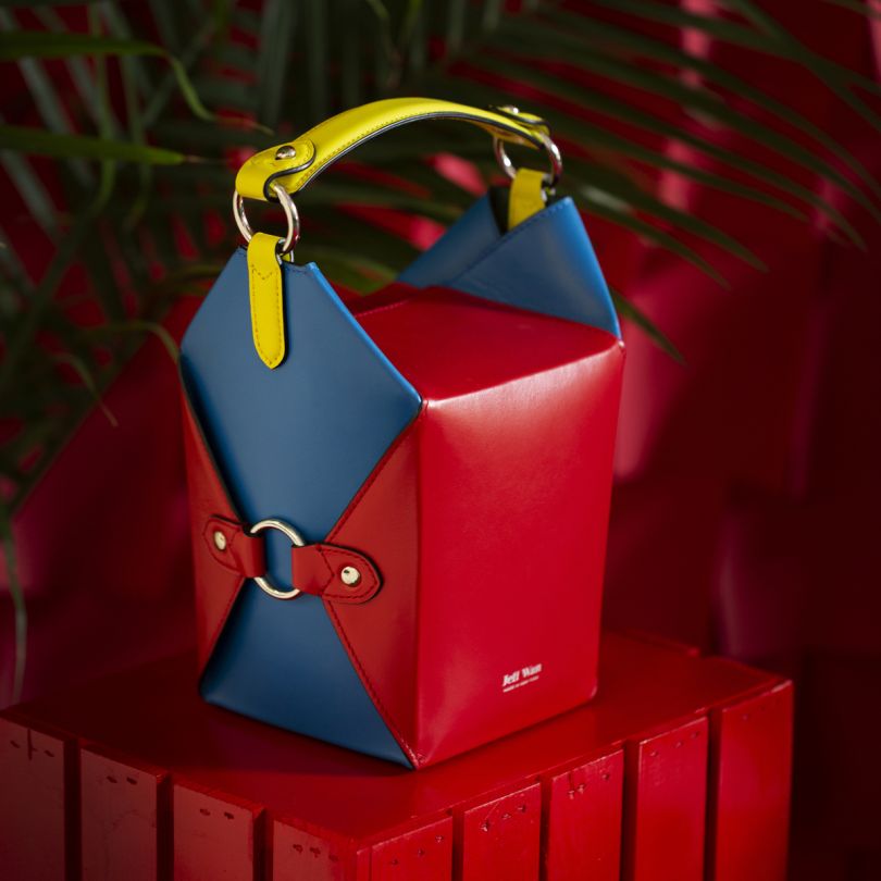 Le Morne Lunch Box Crossbody Handbag by Jeff Wan, winner in Fashion and Travel Accessories Design Category, 2018-2019