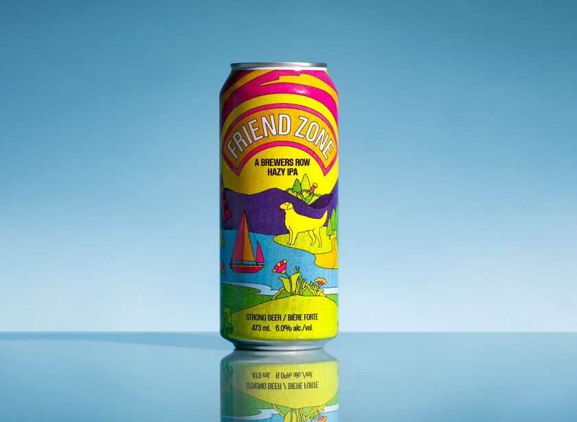 Glasfurd & Walker craft colourful and uplifting packaging for a Canadian beer collaboration