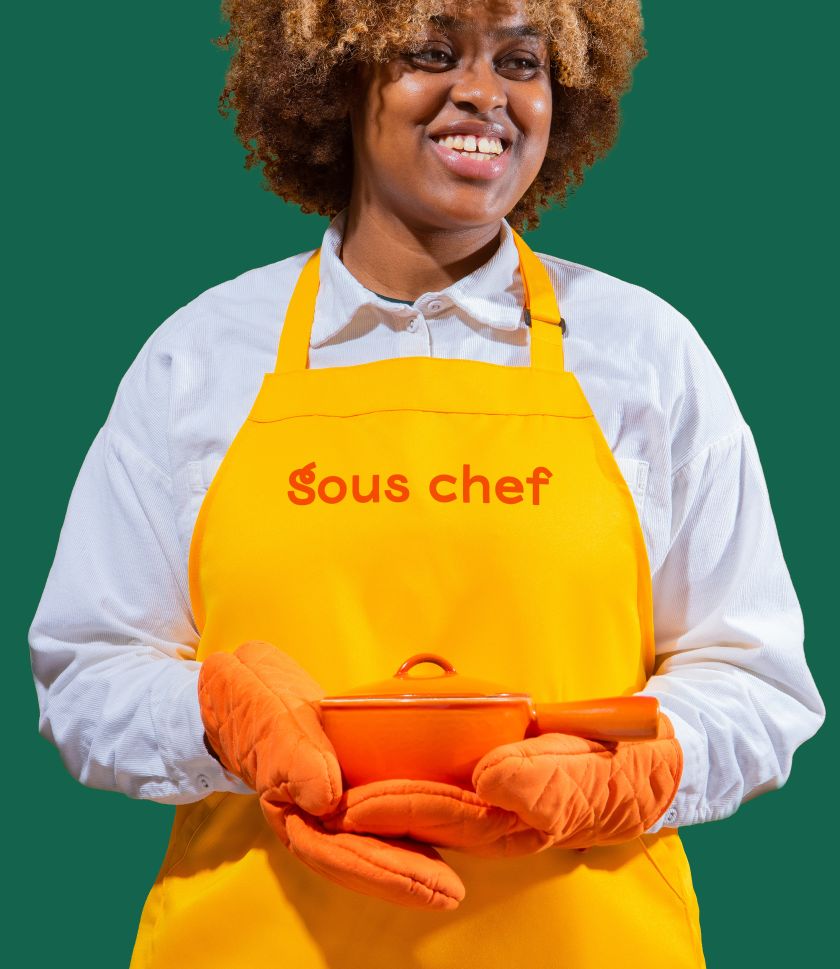 Vintage tablecloths inspired &Walsh's rebrand of French food app, JOW