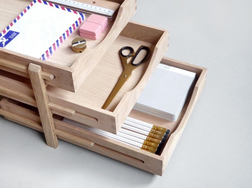 The Top 20 Cool Desk Accessories For, Wooden Desk Tidy Ideas