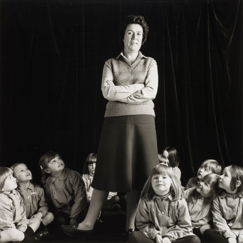 David Williams, 'Primary School Teacher' from 'Pictures from No Man's Land', 1984 Silver gelatine print, 35.60 x 35.60 cm © David Williams Collection: National Galleries of Scotland