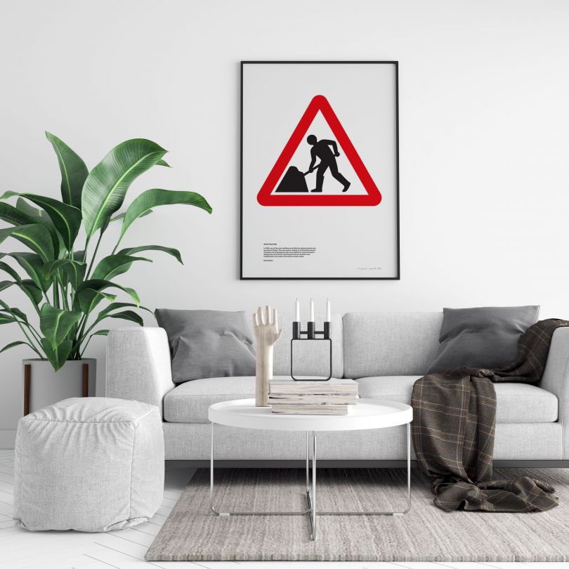 New Screenprints By Margaret Calvert Celebrate The Iconic Status Of British Road Signs Creative Boom - Road Sign Living Room Decor