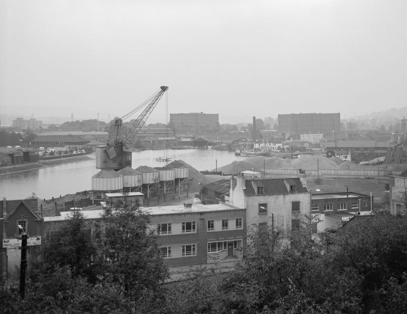 View of Hotwells Sand Wharf and the Underfall Yard 1979 © Jem Southam