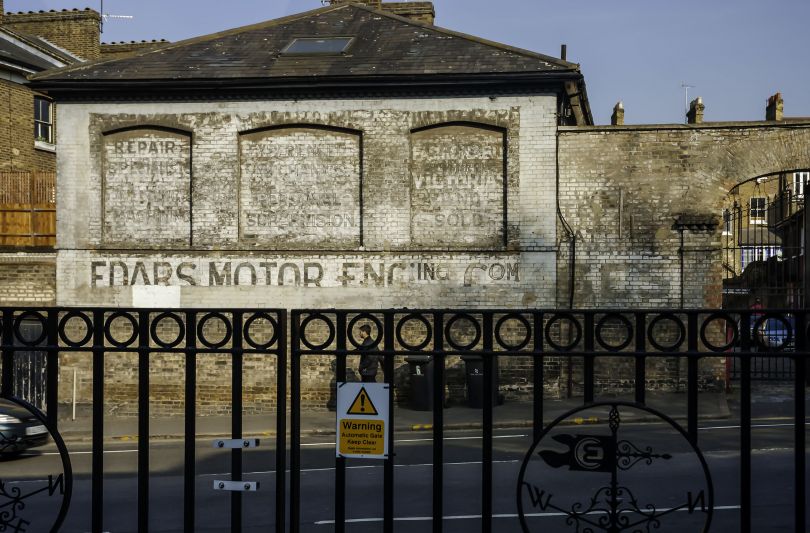 From the series, Ghost Signs © Nicholas Brewer