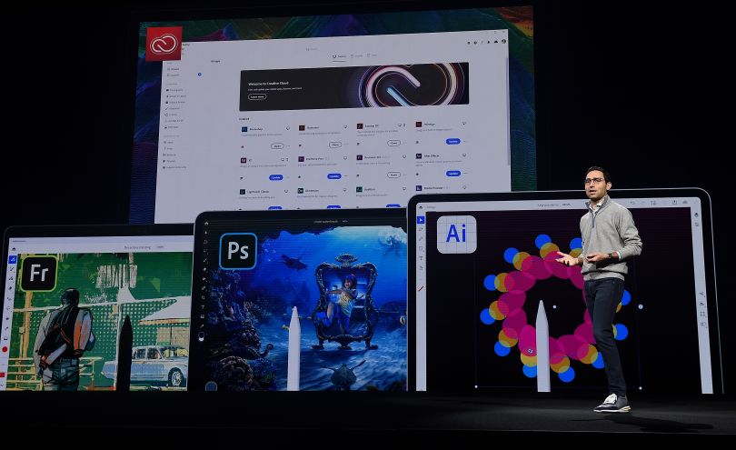 Adobe Chief Product Officer and Executive Vice President, Creative Cloud Scott Belsky at Adobe Max