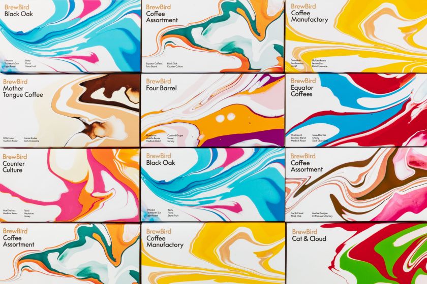 Craig Black pushes Acrylic Fusion to the limits for BrewBird rebrand