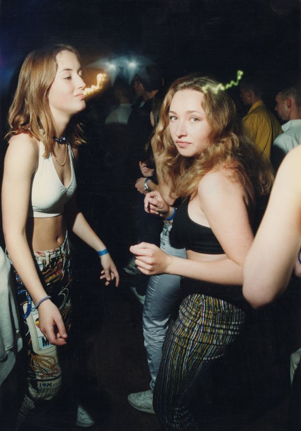 Club night ‘Heat’ held at Hastings Pier, May 1997, photograph by Tristan O’Neill
