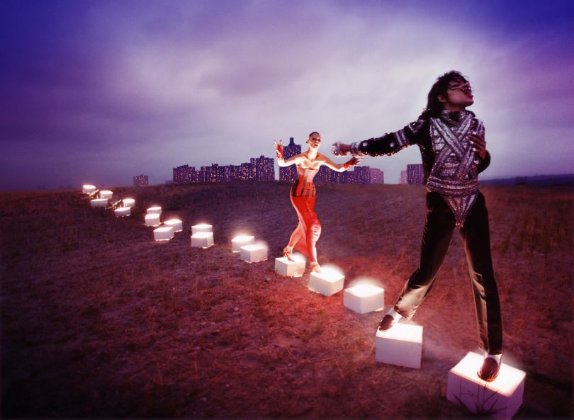 An illuminating path, 1998 by David LaChapelle. Courtesy of the artist