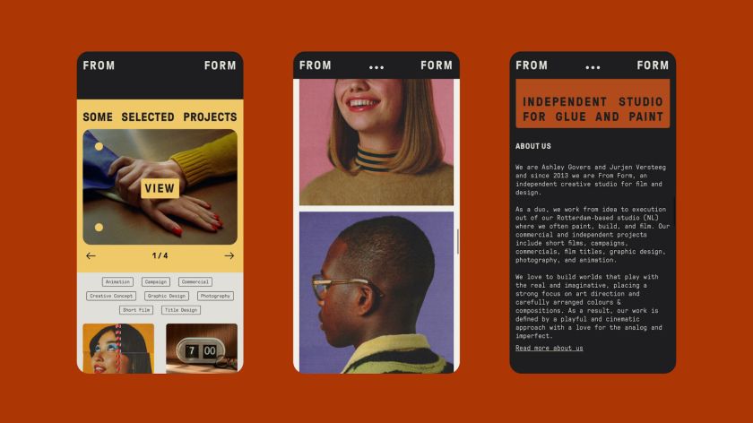 Dutch design agency From Form's new identity is a cinephile's dream