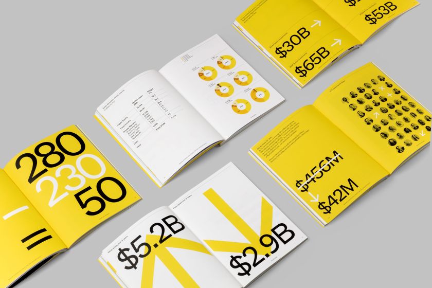 Mucho's annual report for the University of California is a dynamic blend of print and tech