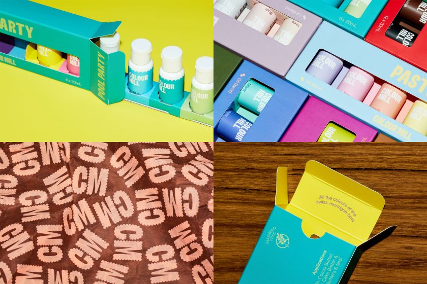 Universal Favourite celebrates the joyful mess of baking in a new identity for Colour Mill
