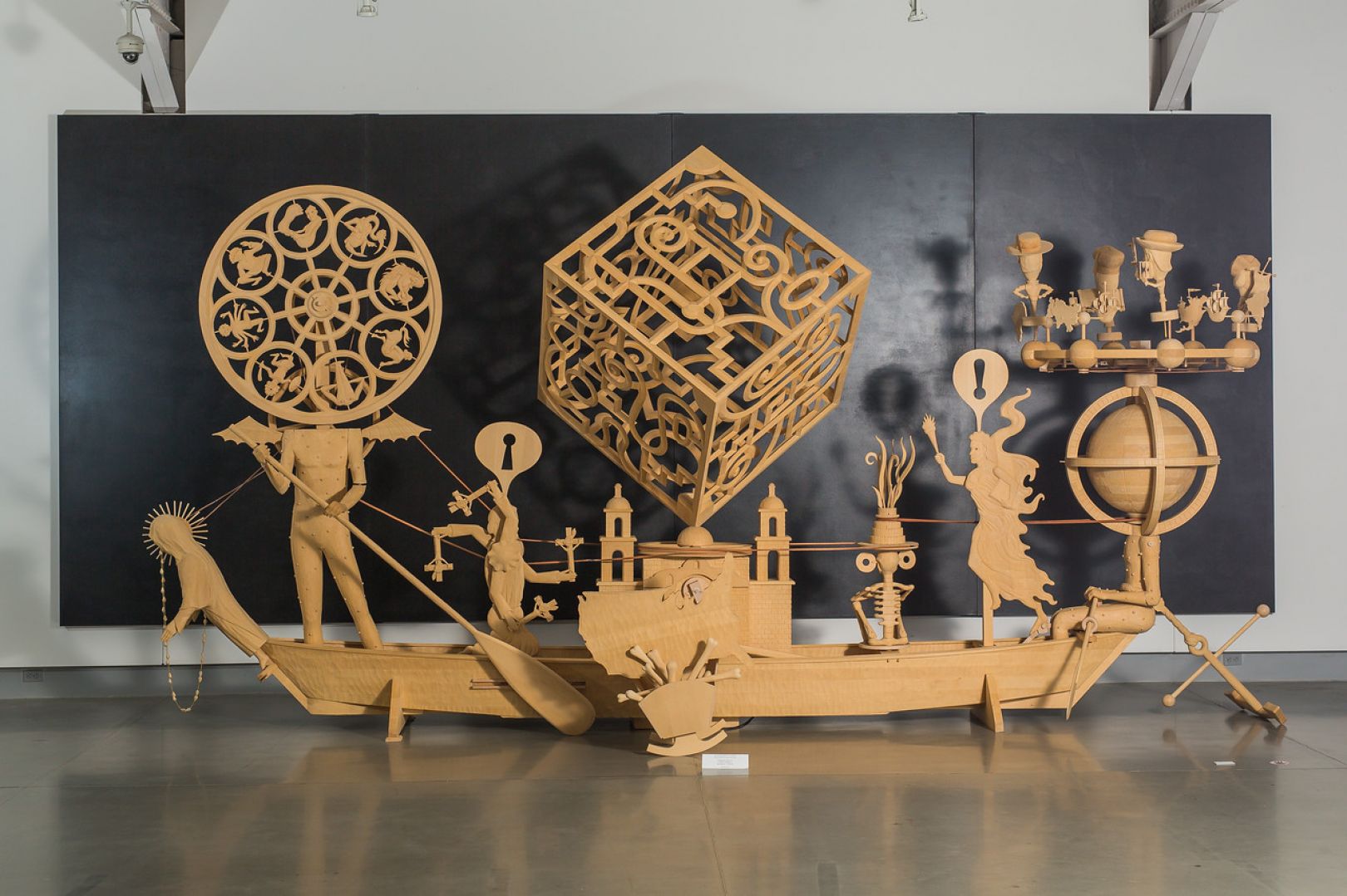 Giant sculptures carved out of wood by world renowned artist John Buck Creative Boom