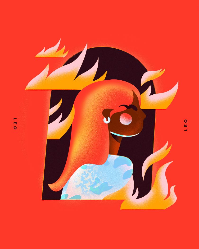Erin Ruane explores the characters of the Zodiac in her beautifully designed illustrations