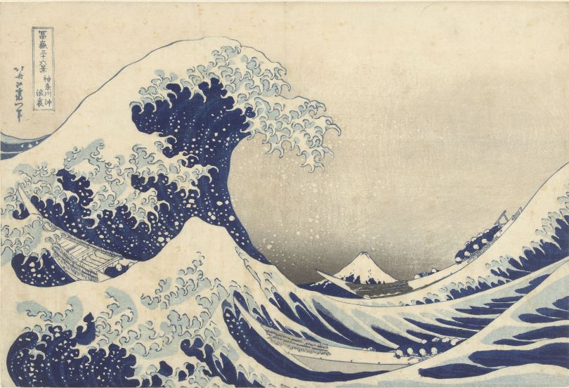 Katsushika Hokusai, Under the Wave of Kanagawa, 1829-1833, Rijksmuseum, Amsterdam