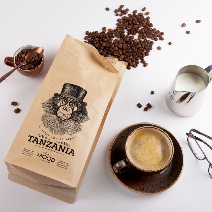 In The Mood for Coffee packaging by Salvita Bingelyte
