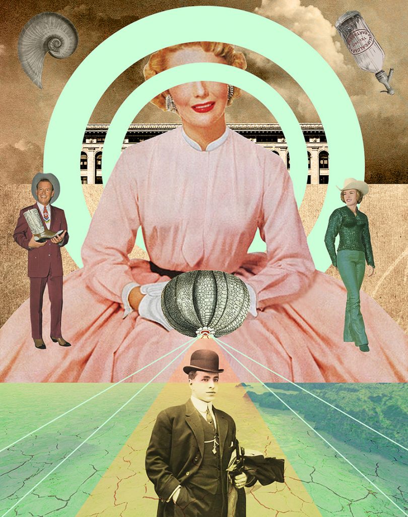 sneeuwman Referendum Kiezelsteen Bizarre collage art inspired by surrealism, the pop art movement and album  covers | Creative Boom