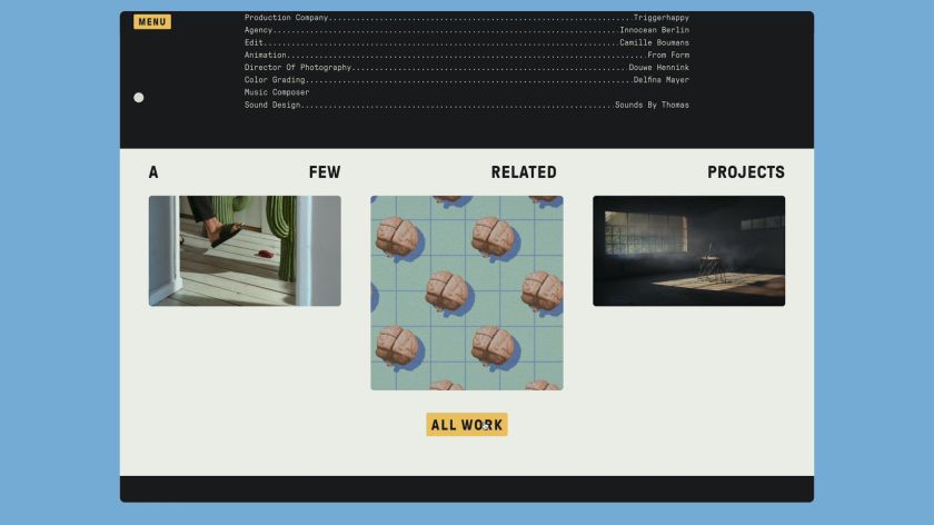 Dutch design agency From Form's new identity is a cinephile's dream