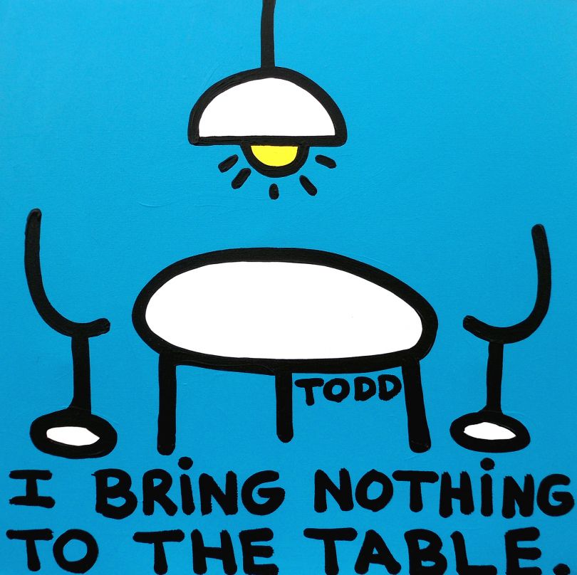 Nothing to the Table | © Todd Goldman