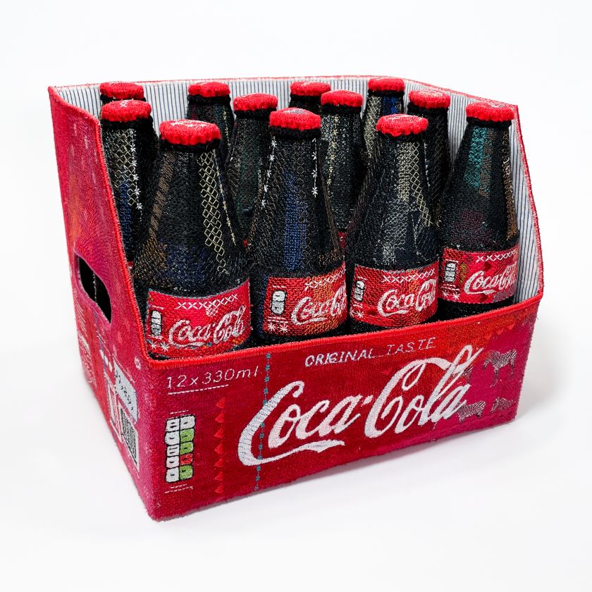 Jewel-encrusted sardines & knitted cigarettes: Fibre artist Alicja Kozłowska proves that anything is possible