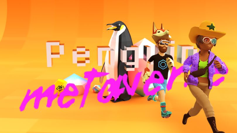 Pingüino metaverso