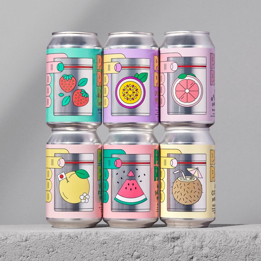 PangPang Pusher: Sour beers for the ‘non-bearded’ reveal their delicious identity and packaging