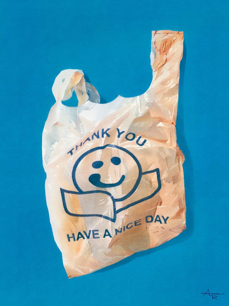 Plastic Paper explores the ‘urban flotsam’ of plastic bag design