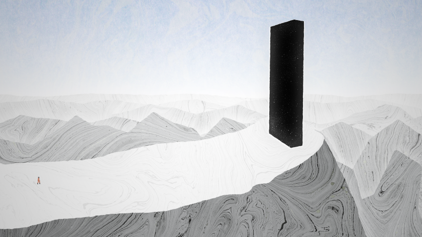 Double Solitaire's stop-motion music video made from textured paper is a hypnotic delight