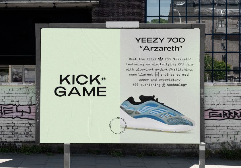 How & How’s identity for Kick Game aims to please ‘aspiring sneakerheads’