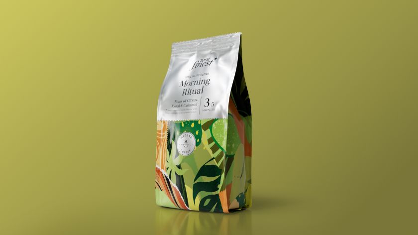 Coley Porter Bell brews up fresh identity for Tesco Finest Coffee, celebrating its 'affordable luxury'
