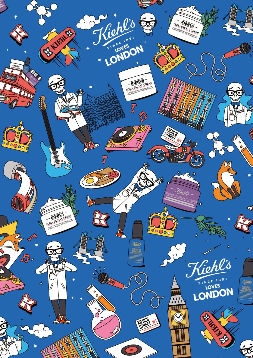 'It was an intense seven months': illustrator Linda Baritski on her globe-spanning work for Kiehl's