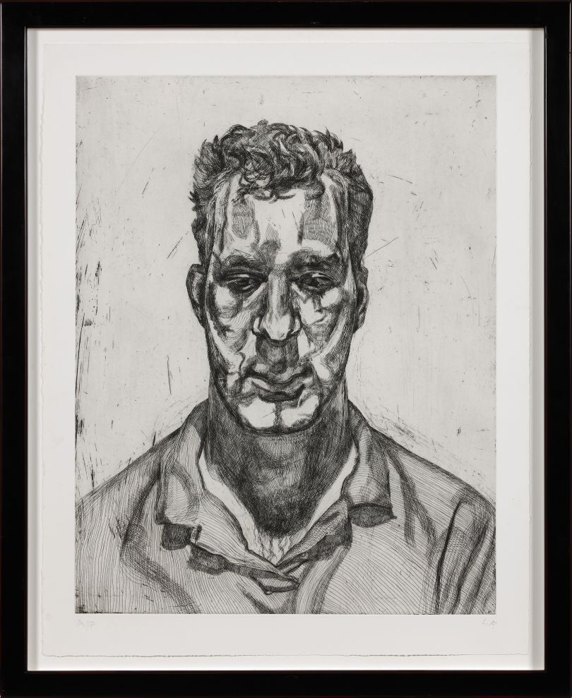 Lucian Freud, Kai, 1991-2, etching, edition of 40