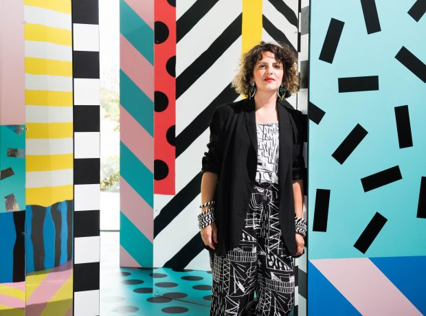 Camille Walala. Photography by Charles Emerson. Image courtesy of Zetteler.