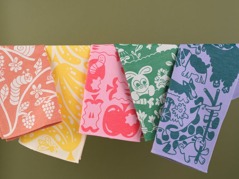 Tea towels by Wrap
