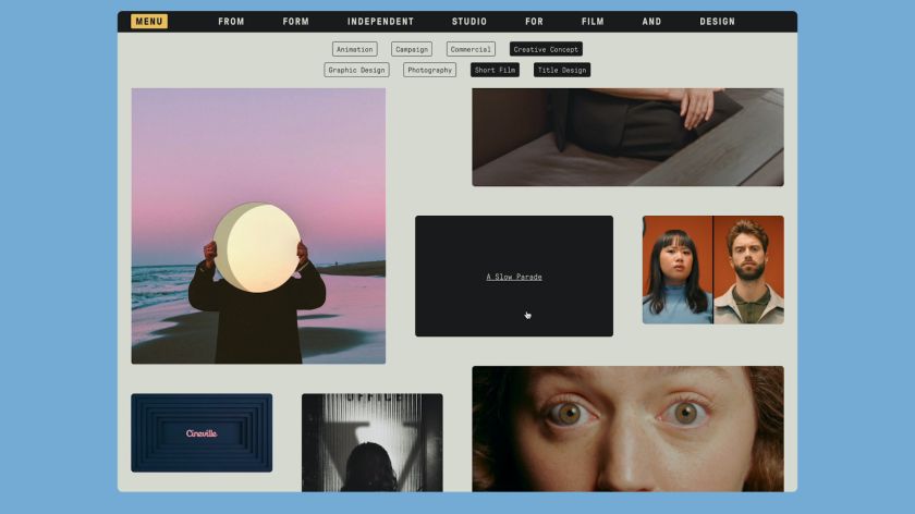Dutch design agency From Form's new identity is a cinephile's dream