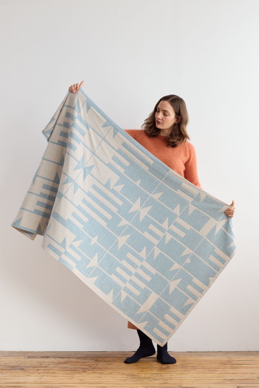 Keel blanket by Haar & Swansdown via Hilary Grant