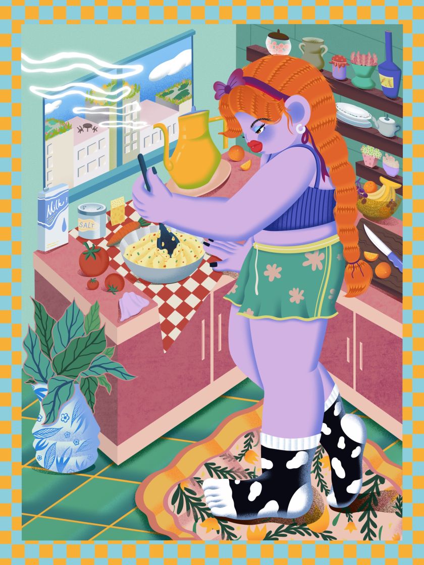 Chinese legends and feminism collide in Wei Wu's dreamy illustrations