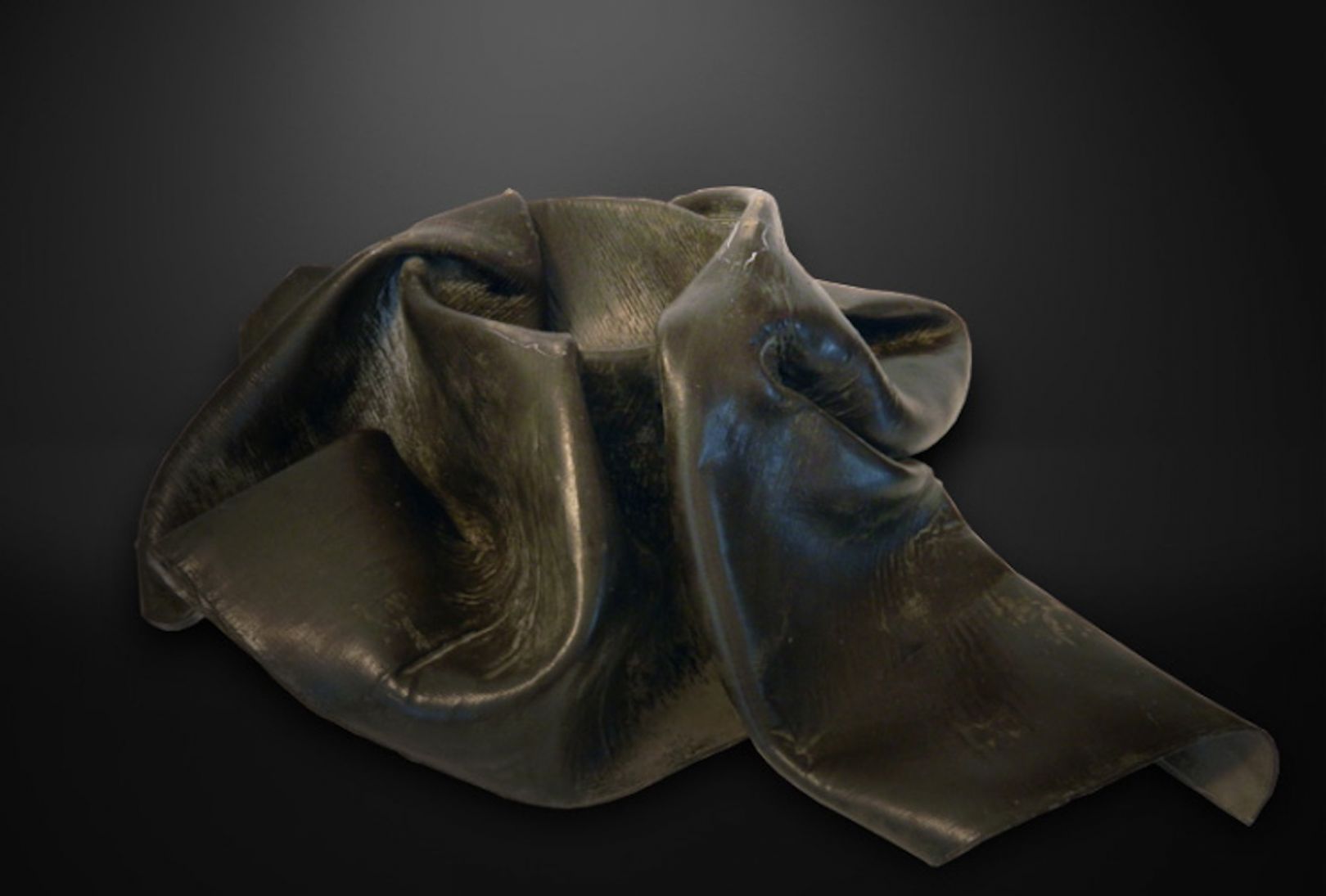 Clothlike sculptures made entirely from concrete canvas Creative Boom