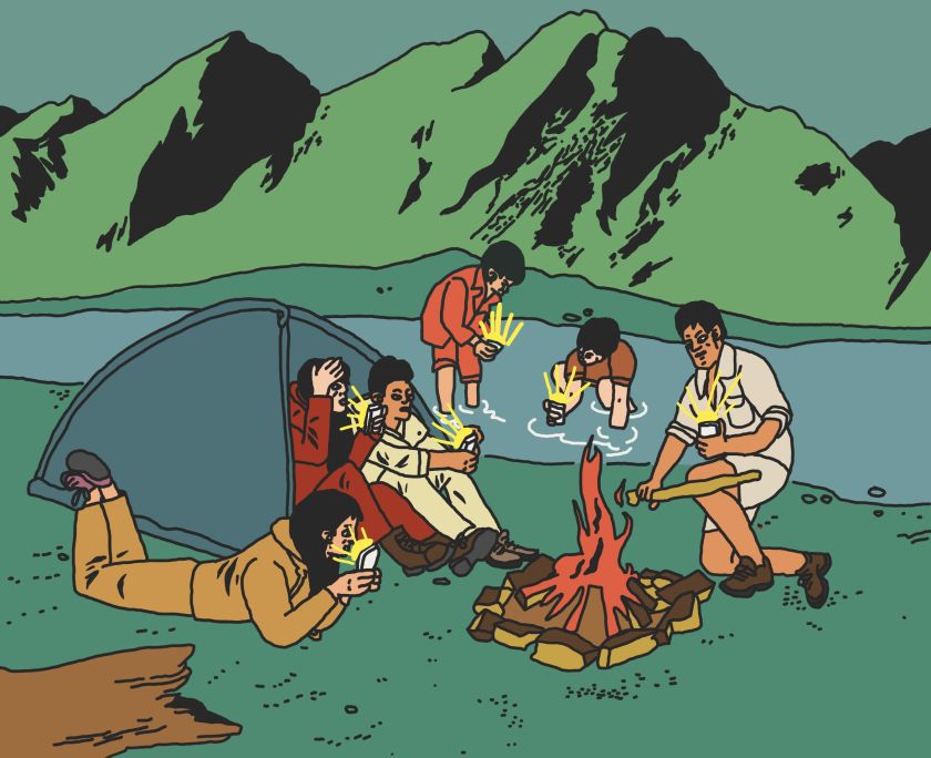 Morain An's whimsical illustrations are a celebration of hand-drawn craftsmanship