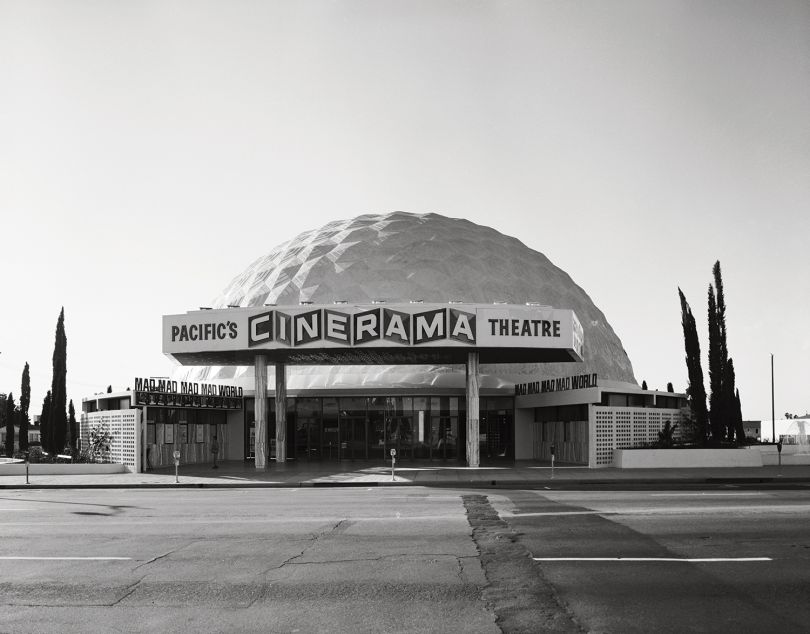 Welton Becket & Associates, Cinerama Dome, Hollywood, 1963. Picture credit: courtesy of the Estate of Marvin Rand