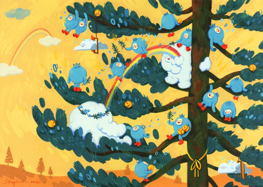 Stephish Liu's floral illustrations are on a mission to drive away your stresses and anxieties