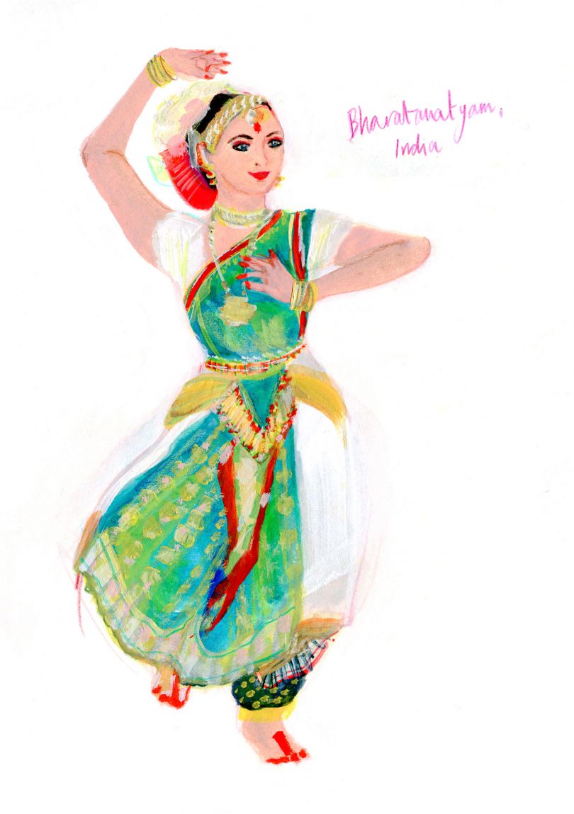 India, Bharatamatyam Dance